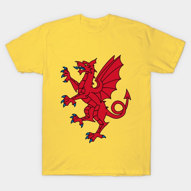 Somerset Dragon T-Shirt by iaredios